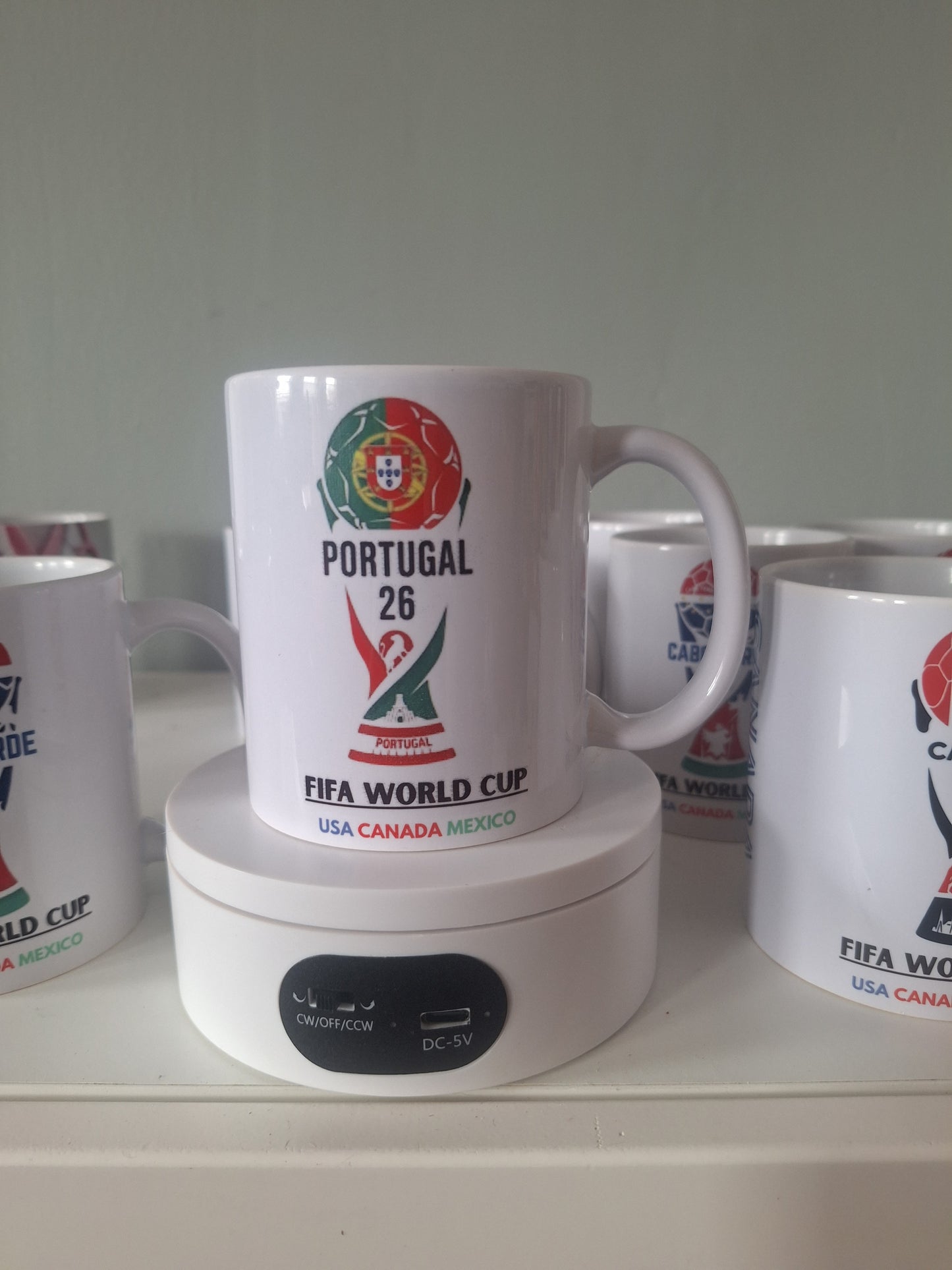 Brazil  World Cup Country Mug – Soccer Fan Coffee Cup – FIFA World CuC 2026 Gift – National Team Mug
